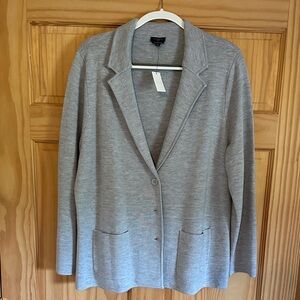 Talbots Light Gray Women's Blazer